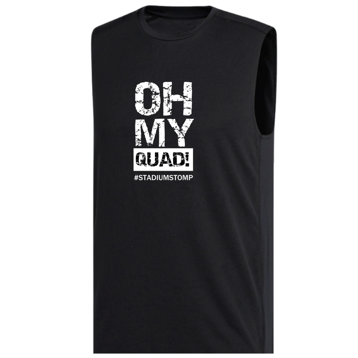 Men's "Oh My Quad" Sleeveless Tee
